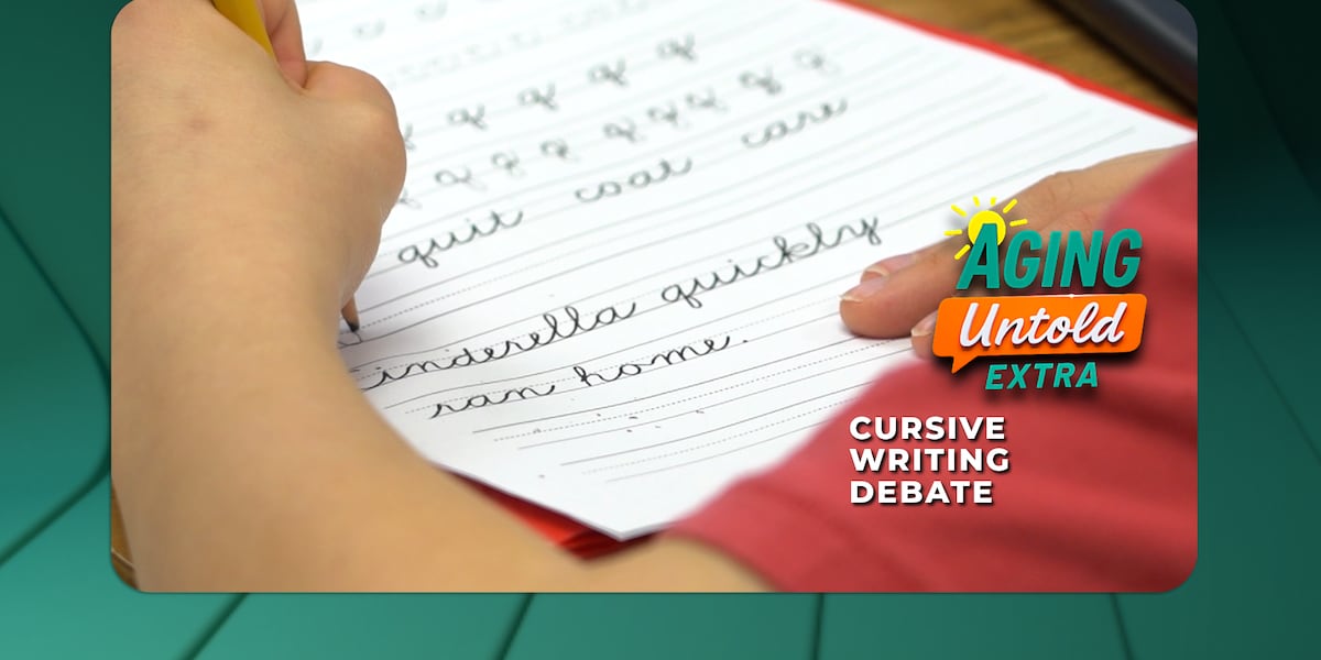 Cursive writing debate: Should schools bring back the traditional skill?