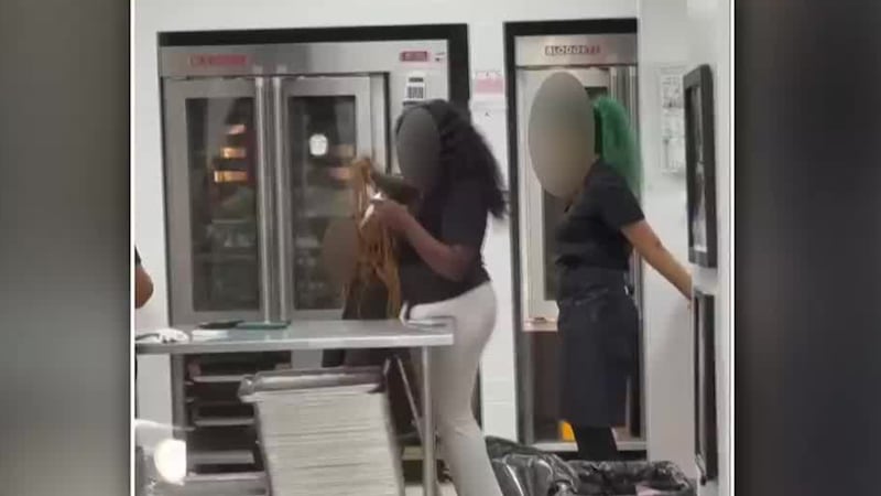 A viral video shows Crumbl employees apparently doing hair inside a Charlotte cookie store....