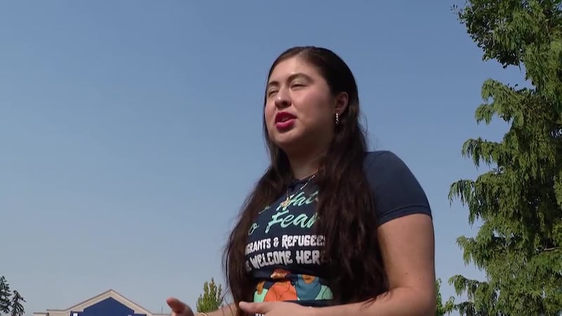 The partner of a man detained by ICE is speaking out. (KING, KAREN GAMEZ LOPEZ, COMPLAINT...