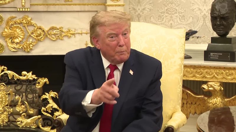 Trump said concerns about the conditions on the USS Lincoln are "fake."